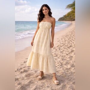 Free People Leanna Tube Maxi Dress